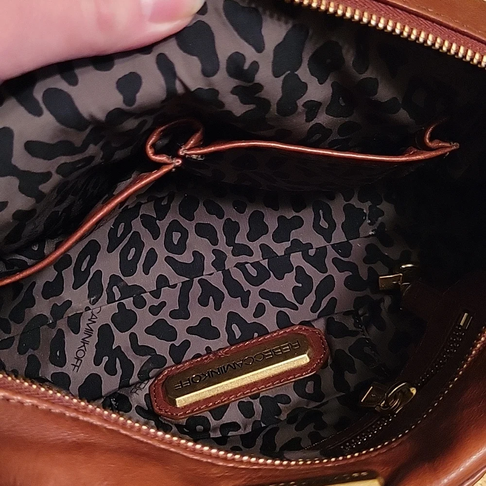 EUC Rebecca Minkoff satchel in excellent condition! Has a cheetah print interior - Picture 7 of 10